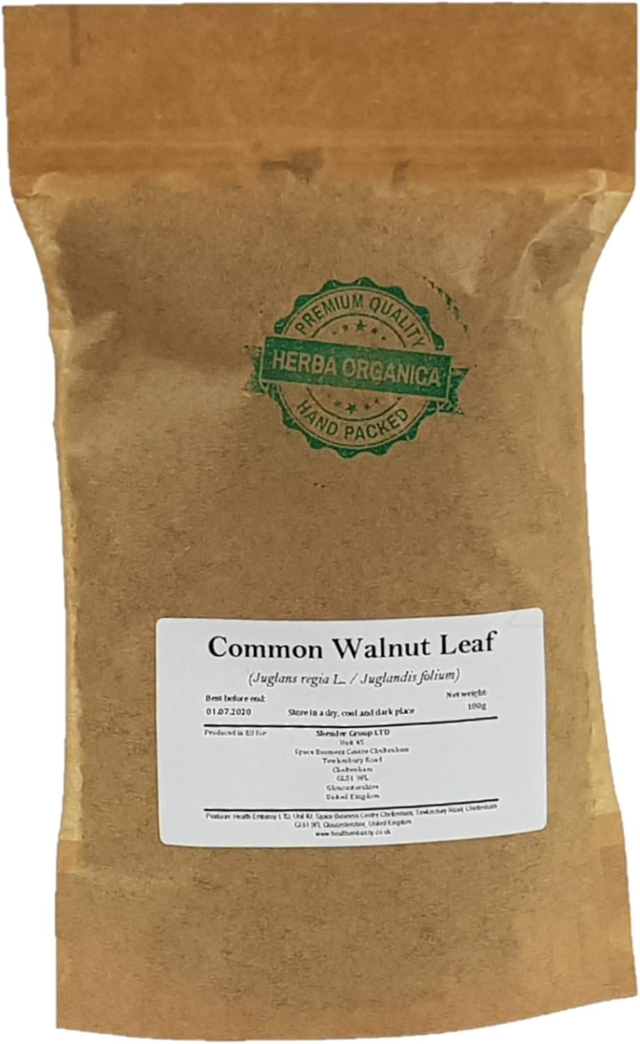 Herba Organica Common Walnut Leaf - Juglans Regia L - Herbal Tea (100g)