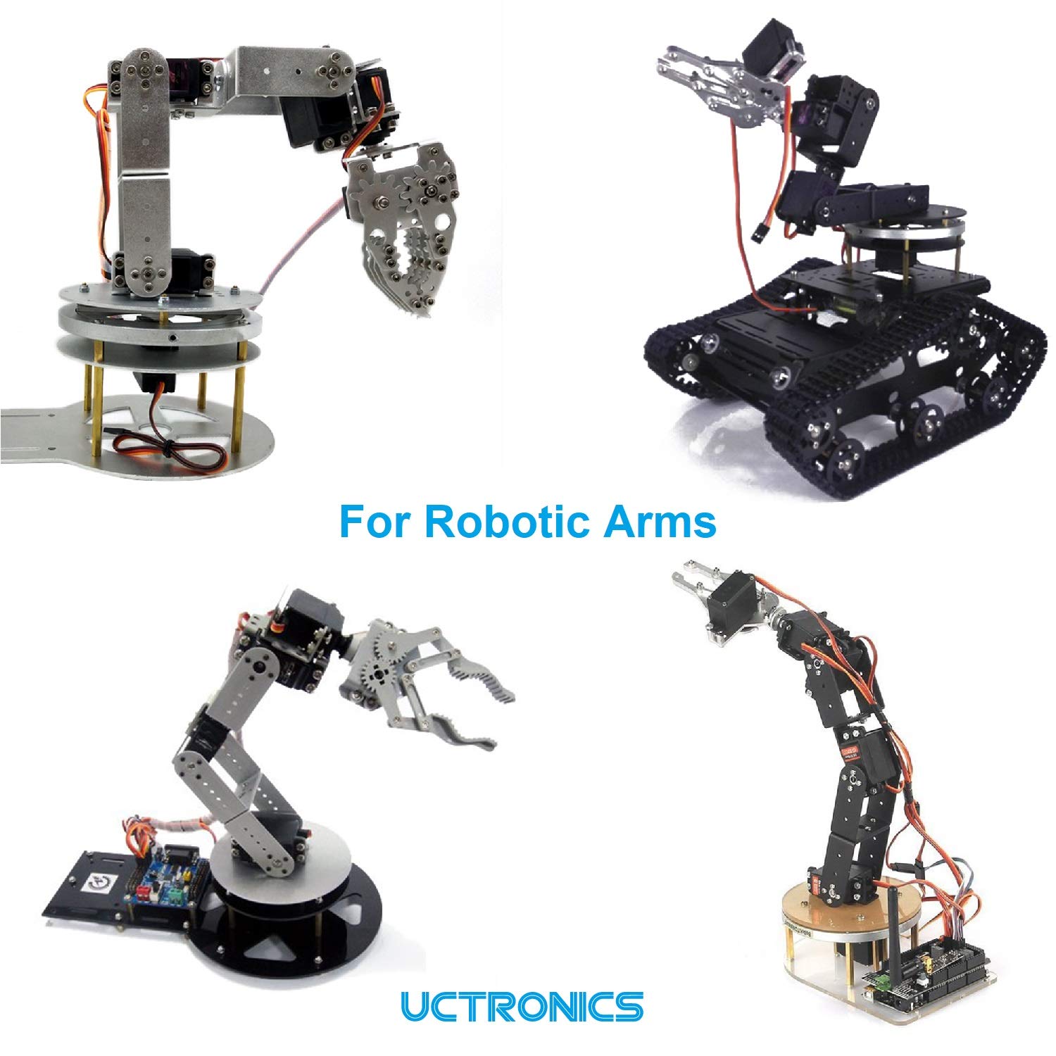 【2冊セット】Cybernetics Amazon | UCTRONICS 組み立て済み 2 DoFパンチルトデジタル