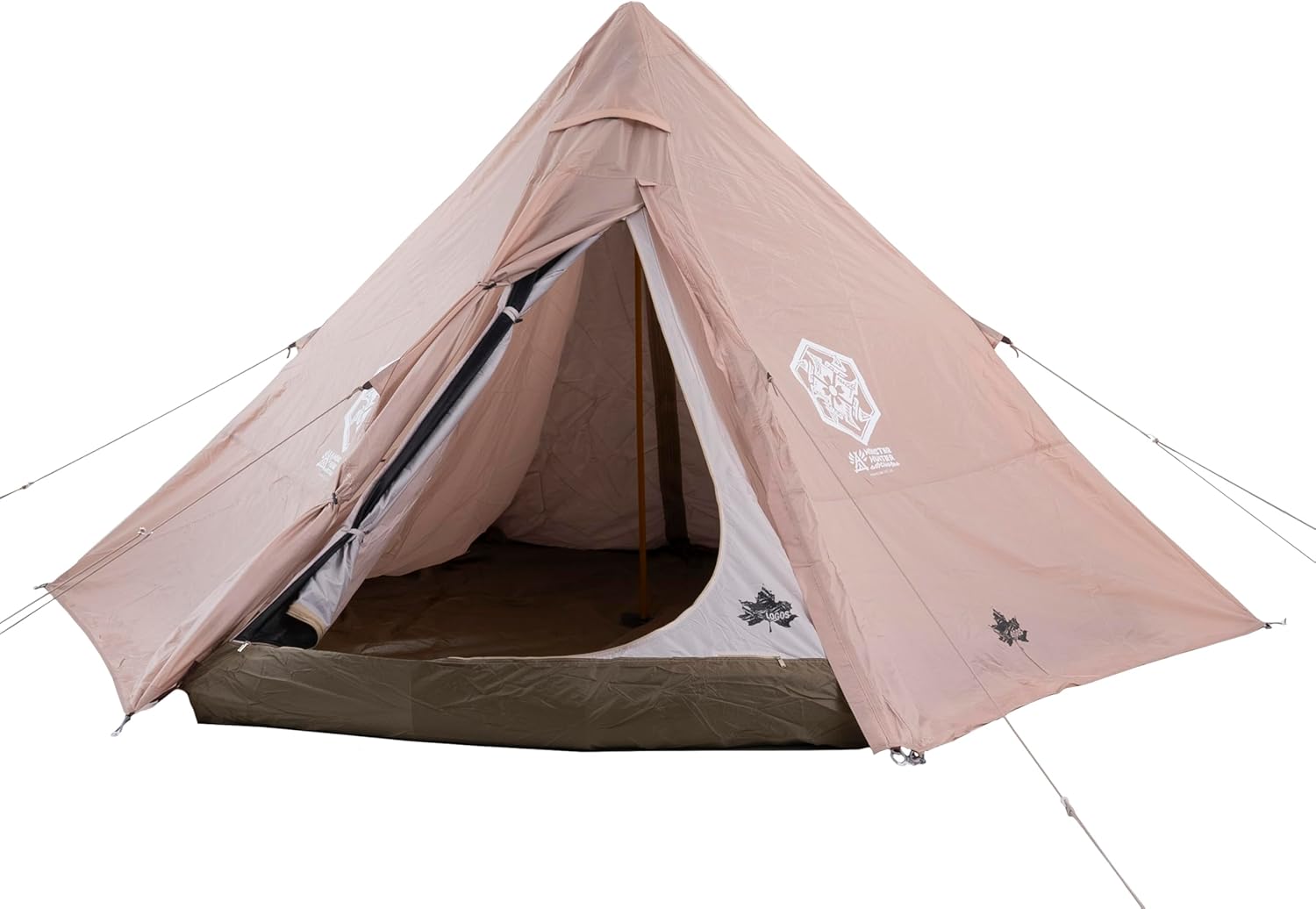 ロゴス モンハンコラボ ベースキャンプキット　テント・タープ セット ロゴス モンハンコラボ ベースキャンプキット テント・タープ セット