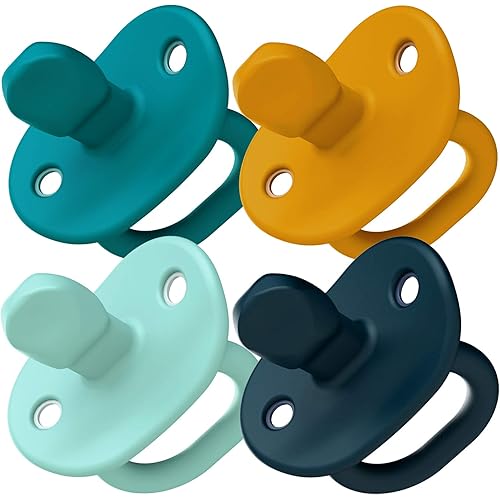 Tomy JEWL Orthodontic Silicone Pacifier - Stage 2 - Blue (2pk)