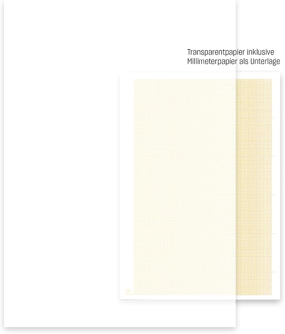 Staufen Edition Dürer Transparent pad, DIN A3, 25 Sheets, 80 g/m² tracing Paper, Pack of 1