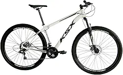 Bicicleta Bike Aro 29 KSW e KSX XLT 200 MTB Alumínio 21V Câmbio Especial - Cabeamento Superior Interno