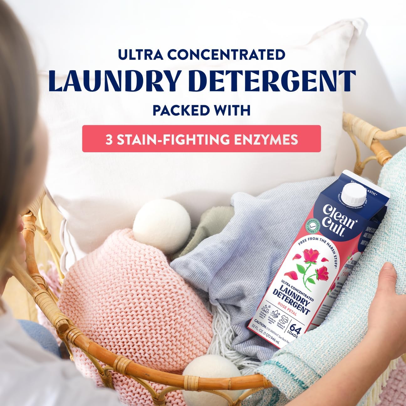 Ultra Concentrated Liquid Laundry Deternt Soap, 192 loads (), Long