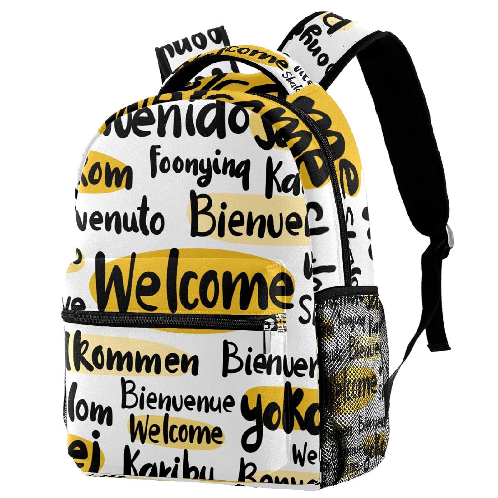 Sac à dos décontracté pour femme grande capacité multicolore - 7