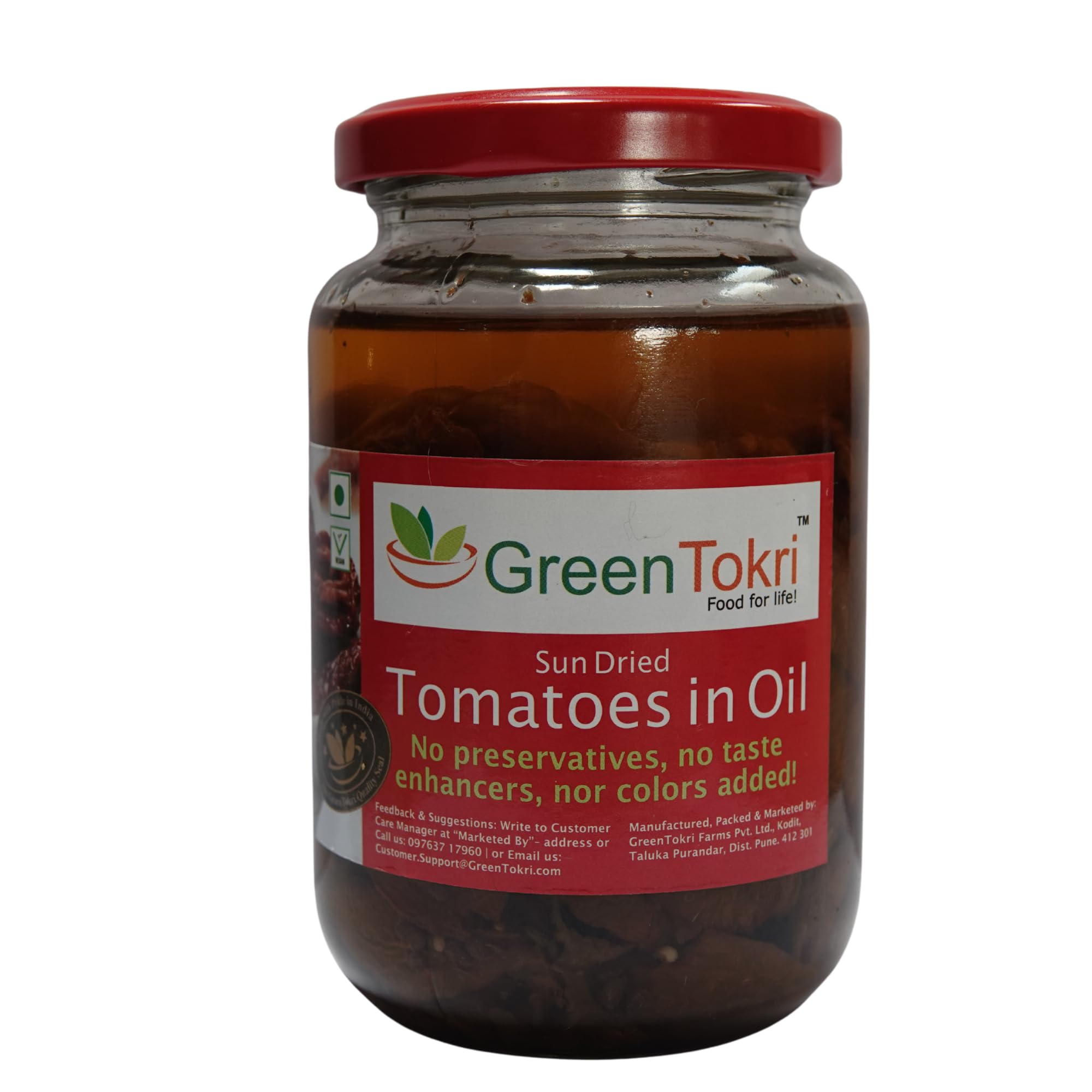 GreenTokri Sun Dried Tomatoes in Oil for Pasta Pizza Salads & Sandwiches-image-21