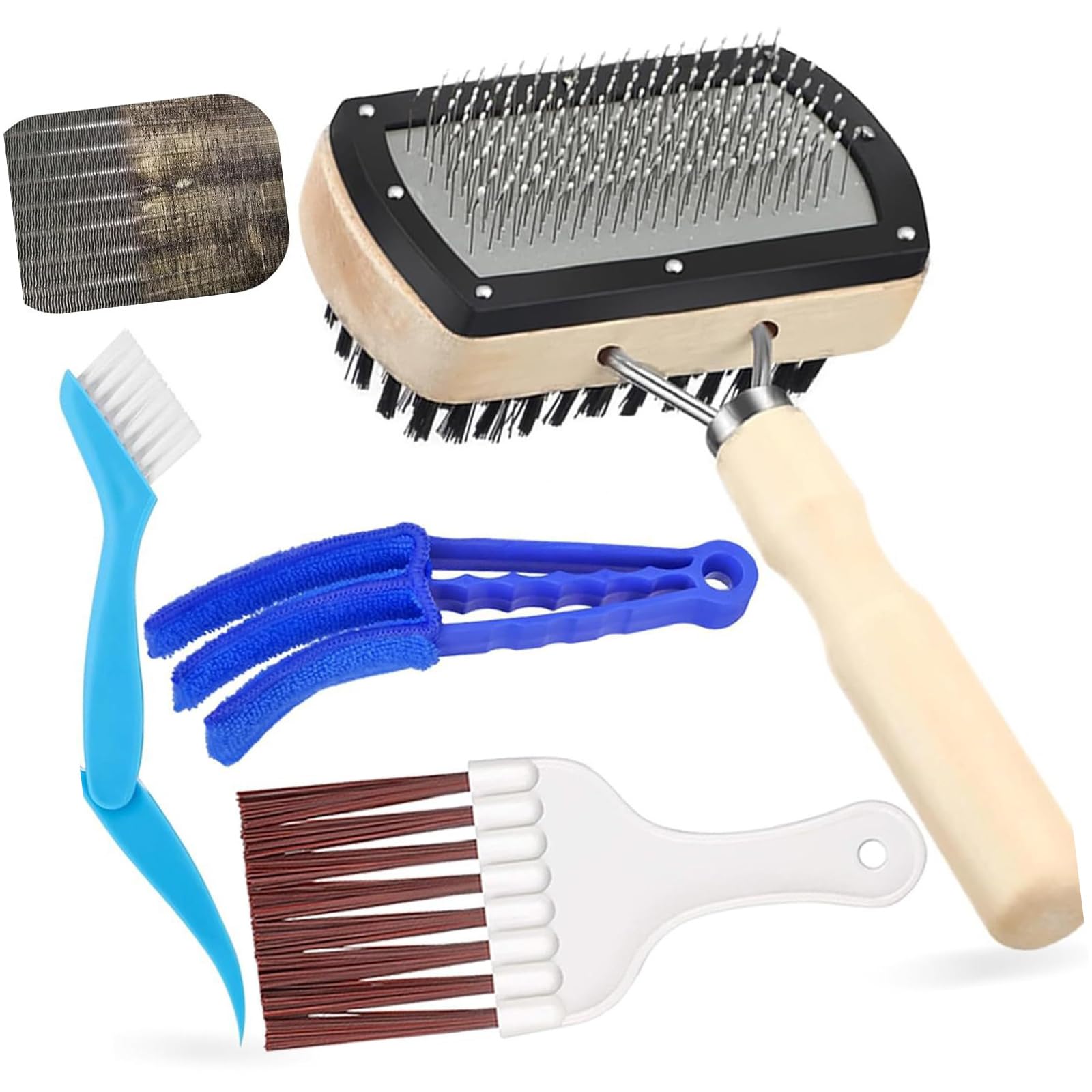 Hdoytxxm Multipurpose Vent Cleaning Tool Set 4Pcs Design For Home Car Keyboard Blinds Maintenance Air Vent Cleaning Brush