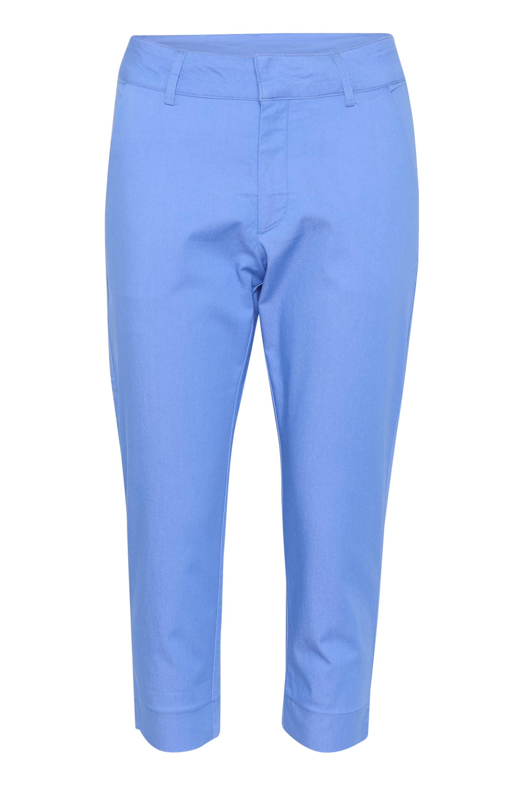 Kaffe Women's Women's Capri Pants Below Knee Length Slim Fit Regular Waistband Pants, Ultramarine,