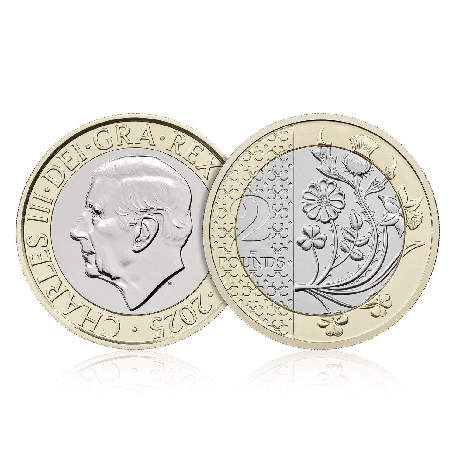 The Koin Club Royal Mint 2025 UK Brilliant Uncirculated Definitive Coin Set Highly Collectable, Small - Image 3