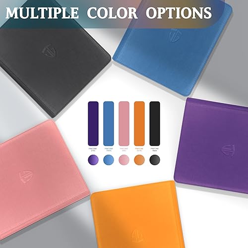 Miniatura 6 de TCGUARD Toploader Binder,Holds 216 Toploaders,9 Pocket Top Loader Binder with Sleeves for 3"x4" Rigid Toploaders Hard Cases,Top loader Binders for