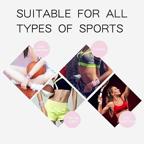 Miniatura 6 de Paquete de 2 soportes de muñeca profesionales correa de muñeca ajustable reversible para protección deportiva alivio del dolor tendinitis túnel