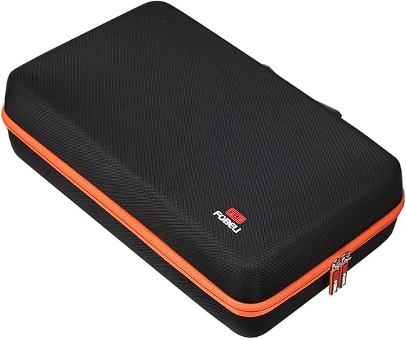 FBLFOBELI Hard Case for VTech Kidi Star DJ Mixer/Pro, Kidi DJ Mix, Black | Hard EVA Shell with Sturdy Handle, Shockproof & Water-Resistant, Mesh Pockets, Travel Storage Carrying Bag
