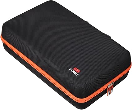 FBLFOBELI Hard Case for VTech Kidi Star DJ Mixer/Pro, Kidi DJ Mix, Black | Hard EVA Shell with Sturdy Handle, Shockproof & Water-Resistant, Mesh Pockets, Travel Storage Carrying Bag