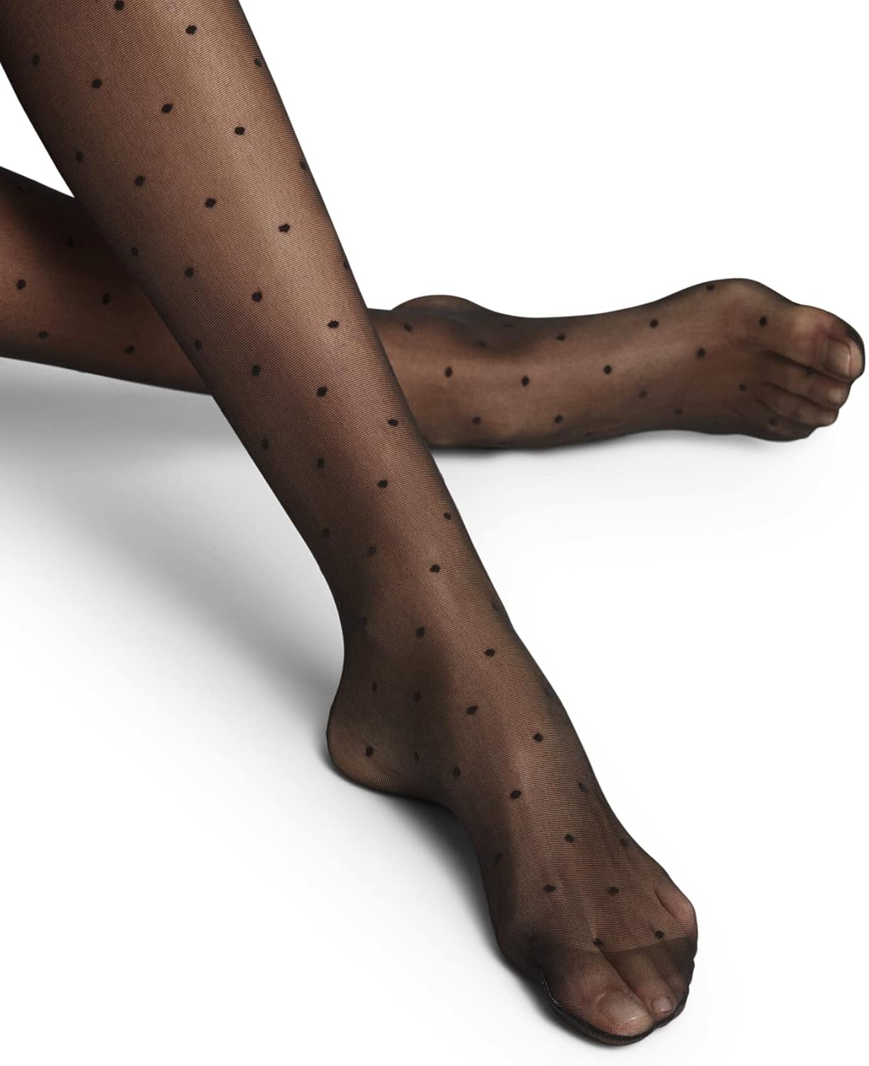 FALKE Women's Dot Tights, Ultra Sheer 15 Denier, Dot Pattern, Trendy Stockings, 1 Pair - Image 5