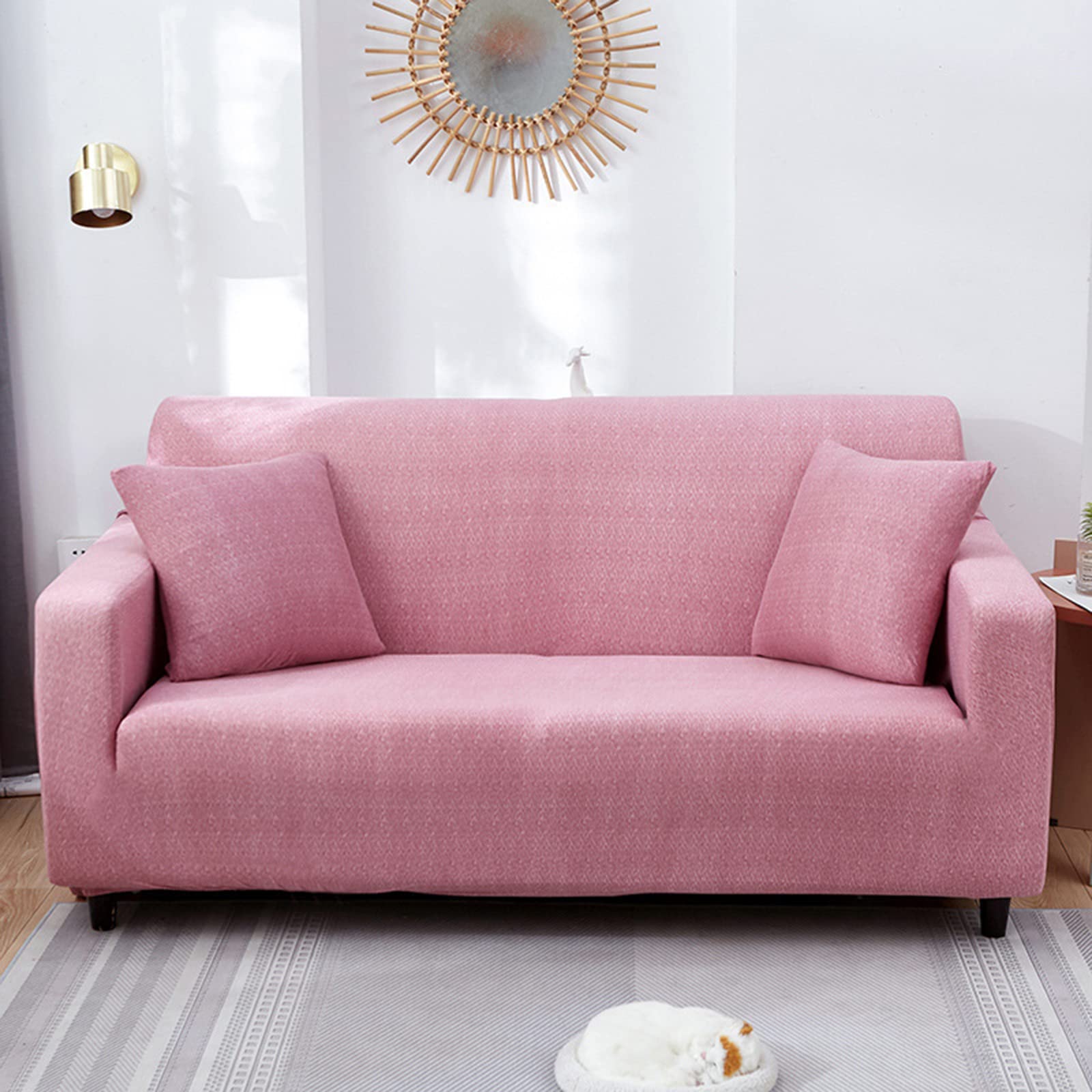 Housse de canapé jacquard pour un salon chic et protégé