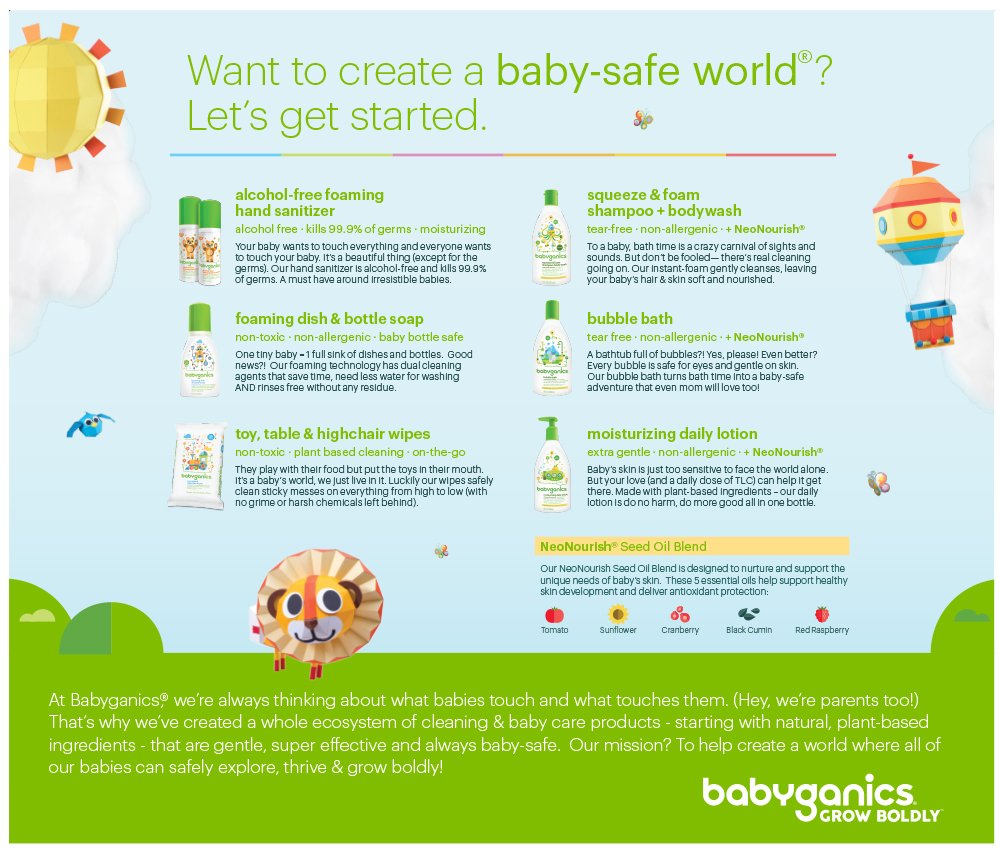Babyganics Hero Essentials Gift, Packaging May Vary Buy Online in United Arab Emirates at