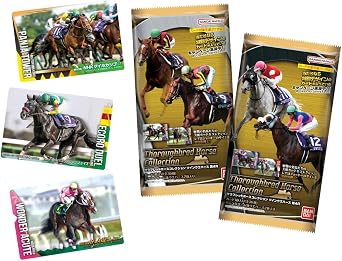 Thoroughbred Horse Collection Twin Wafers 4R 20 Piece Box Candy Toy