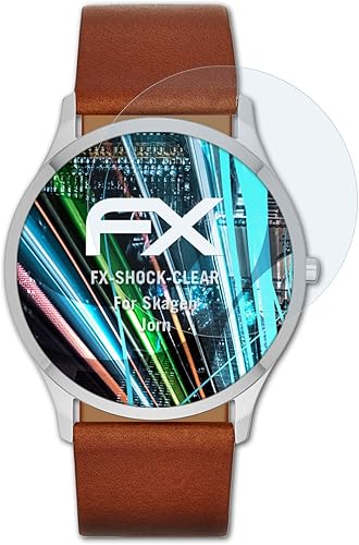 atFoliX Anti-Shock Pellicola protettiva compatibile con Skagen Jorn Pellicola Proteggi ultra chiara che assorbe gli urti Pellicola Protettiva 3X atFoliX Anti-Shock Pellicola protettiva compatibile con Skagen Jorn Pellicola Proteggi ultra chiara che assorbe gli urti Pellicola Protettiva 3X