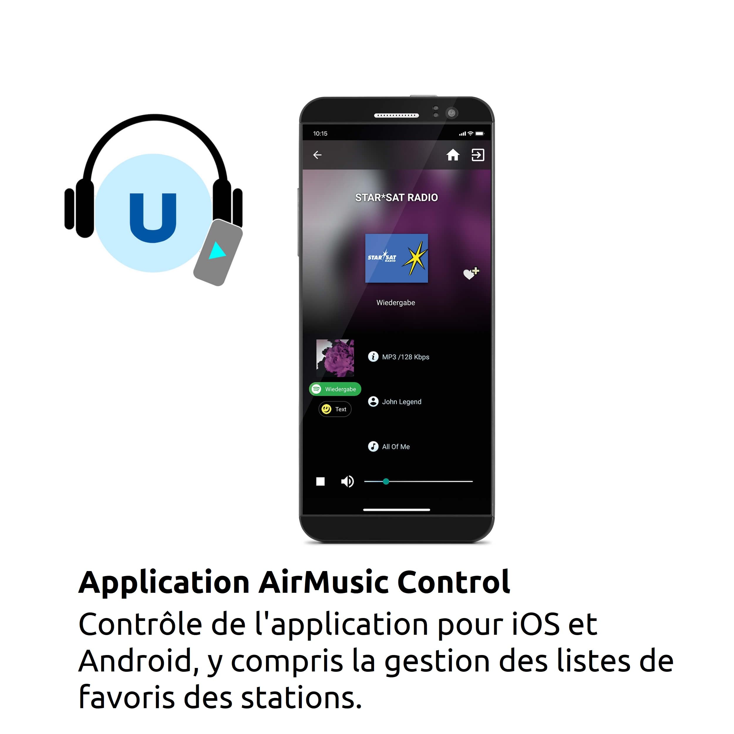 Technisat Radio Internet IR 2 Noir