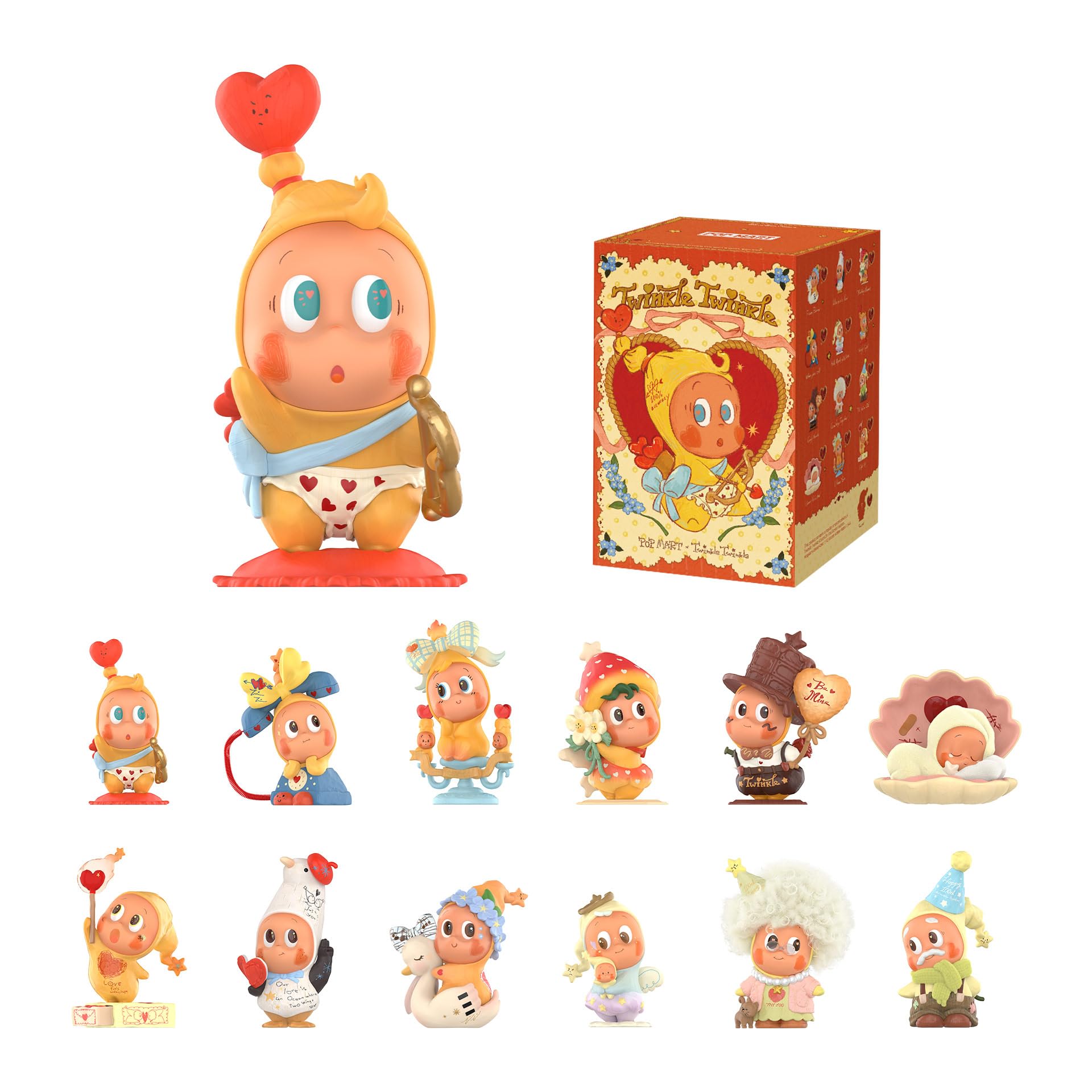 POP MART Twinkle Twinkle Crush On You Series Figures, Blind Box