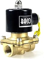 Vista 12 de Válvula solenoide eléctrica de latón Bacoeng de 1 pulgada y 110 V CA (NPT, normalmente cerrada)