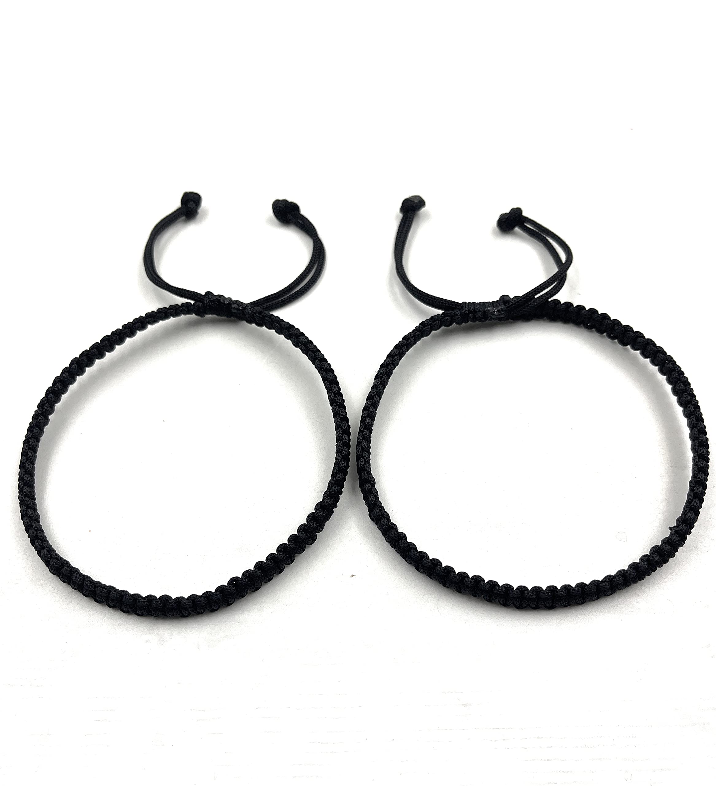Jyokrish Handmade Adjustable Pair of 1 Simple Black Thread Knot Anklet For Women | girls | Nazariya |Anklet |Payal |Free Size |Pack of 2| Threadwork (B0BN6ST7LR) Amazon Price History, Amazon Price Tracker
