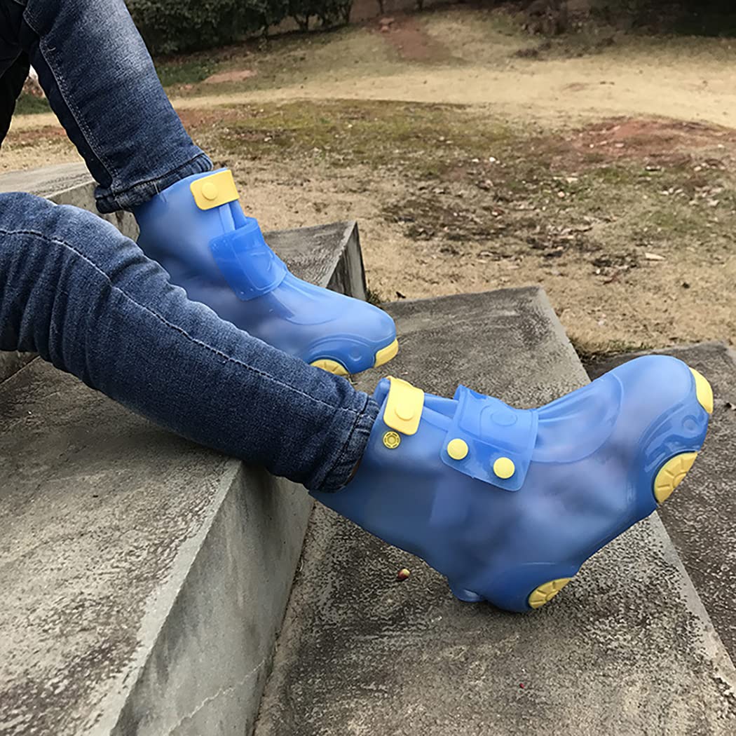 Copriscarpe antiscivolo per bambini, protezione per scarpe da pioggia, uso in giardino