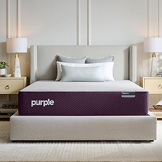 Purple Restore Mattress (Firm) – Split King, GelFlex Grid, Better Than Memory Foam, Temperature Neutral, Responsiveness, Breathability, Made in USA