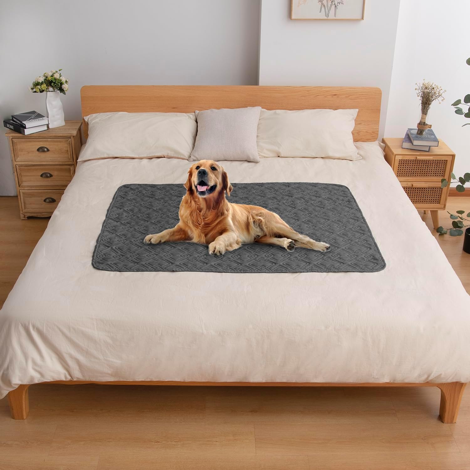fuguitex Waterproof Dog Bed Cover Dog Blanket for Pet