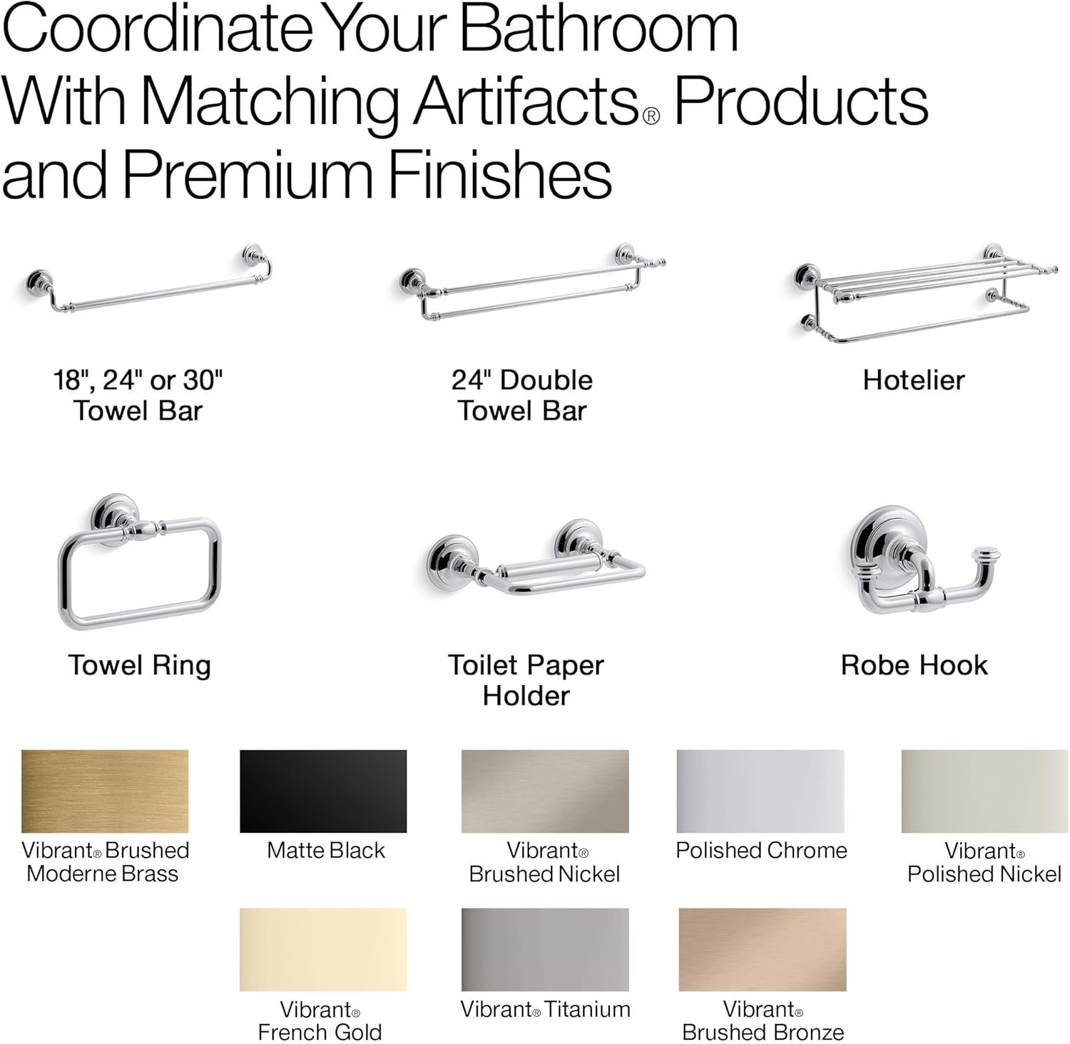 KOHLER Artifacts Vertical Tissue Holder