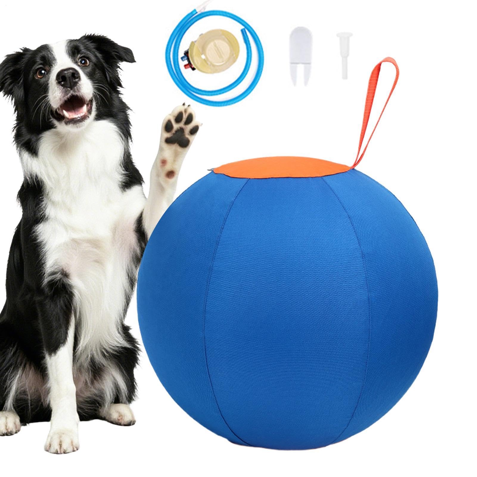 Pelota de Pastoreo para Perros Grandes Juguete Hinchable para Cachorros | Juguete de ejercicio para cachorros Para dueños y amantes de mascotas, patio, jardín, granja, parque, piso, casa, oficina,