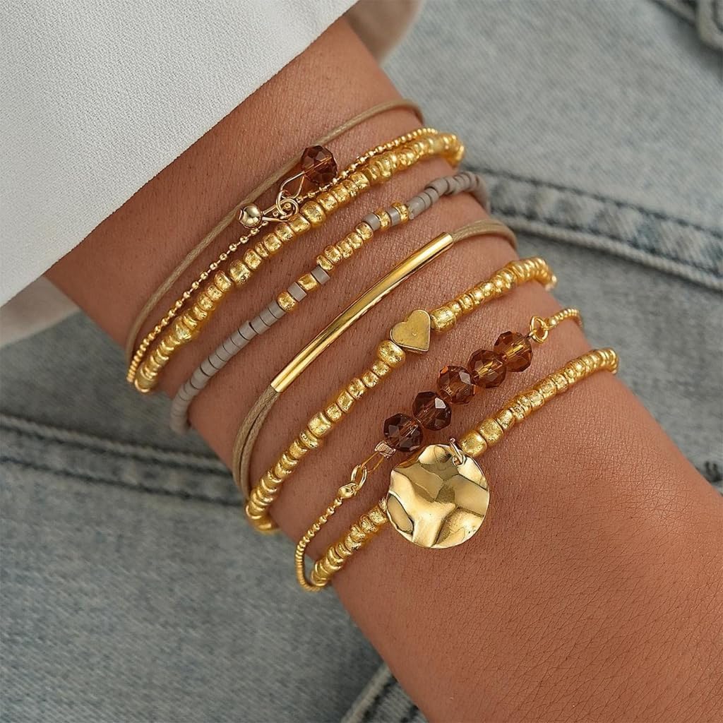 Rice Bead Bracelet Vintage Styles Handmade Jewelry For Mother Sister Friend image 3