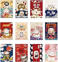 Vista 3 de Cortina japonesa Noren para puerta, tapiz Maneki Neko Lucky Cat para puerta, divisor de habitación, cocina, decoración del hogar, 33 x 47 pulgadas