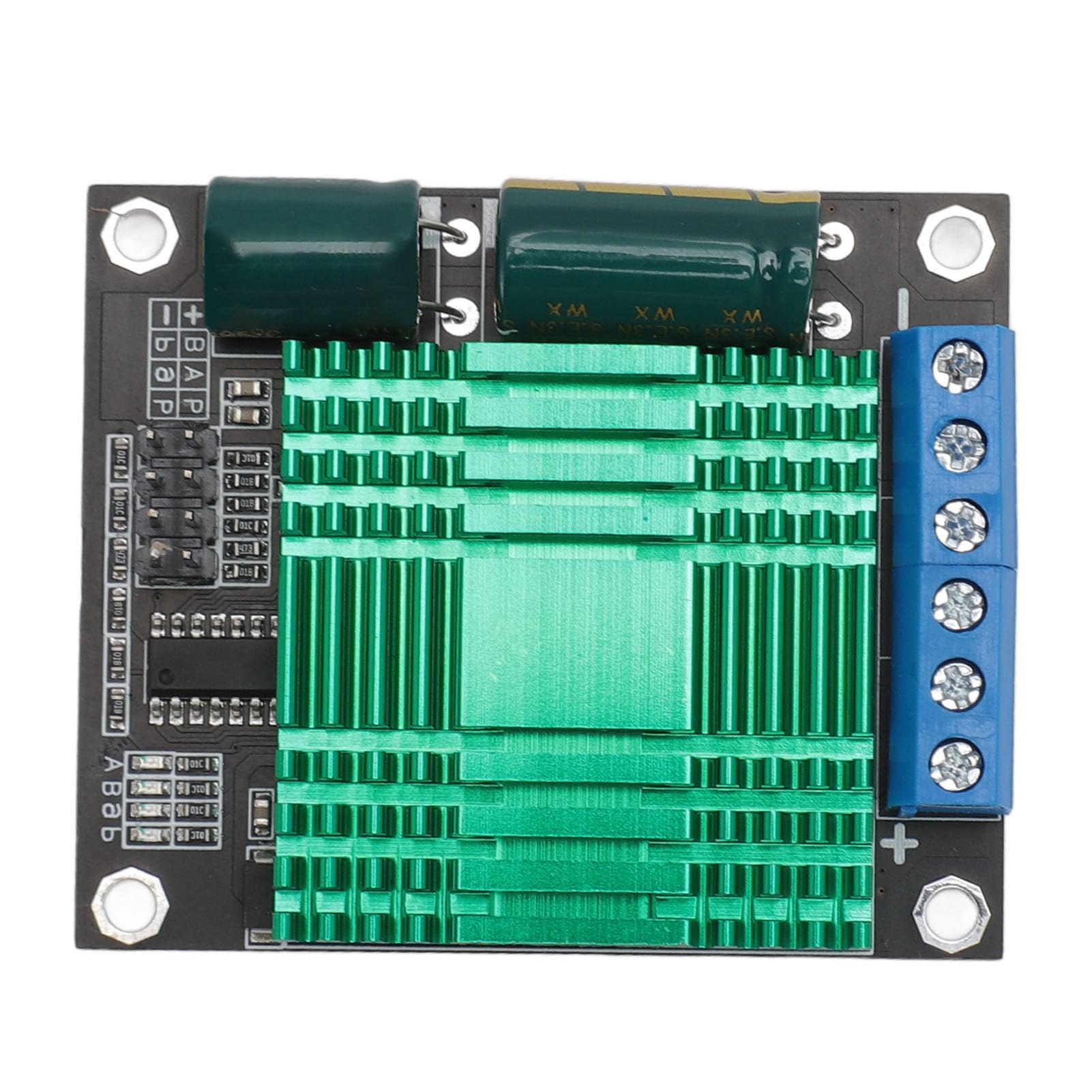 Driver Motore DC, Controller Motore a Ponte H a Doppio Canale DC 9V-30V 60A PWM Scheda Regolatore Motore Ad Alta Potenza Modulo di Controllo Motore Elettrico Industriale