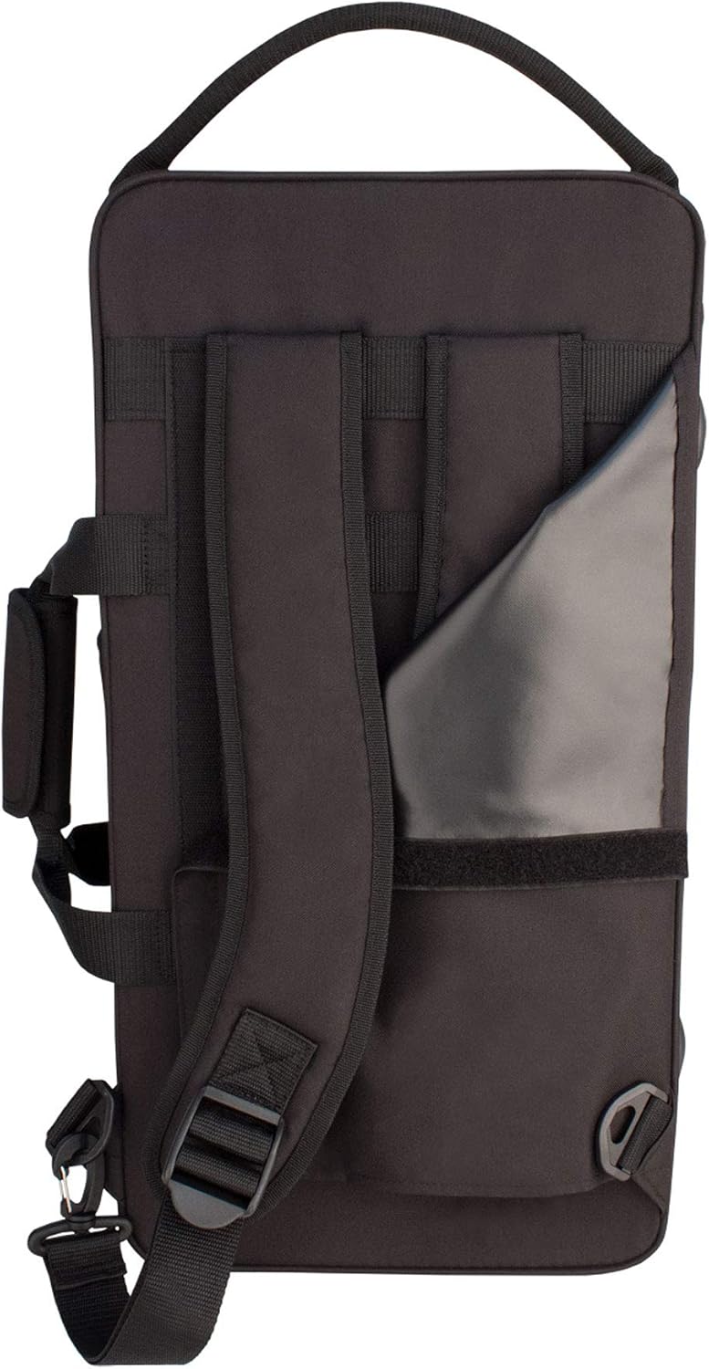 Protec Trumpet MAX Rectangular Case with Interior Mute Storage, Model MX301 & Gator Frameworks Tripod Style Stand for Standard-Sized Trumpets (GFW-BNO,Black