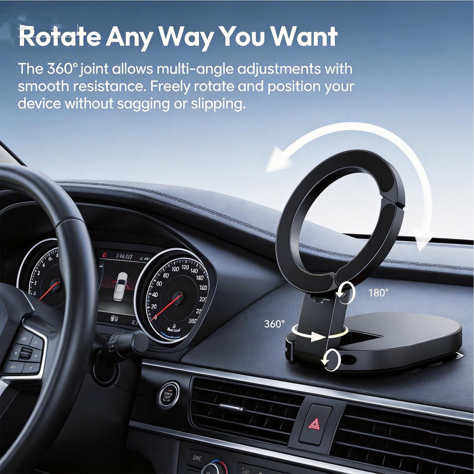 Magnetische Handyhalterung mit Saugnapf Rutschfeste Magnethalterung fürs | Smartphone-Halter Zubehör für Auto, LKW, Fitnessstudio, Navigation, Reisen, Alltag, Camping, Geschäftsreise,