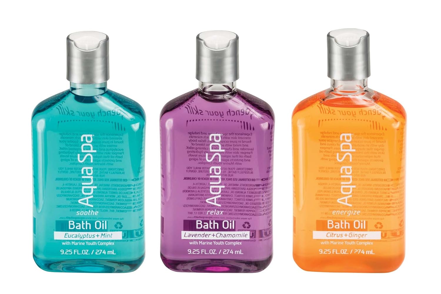 Aqua Spa Soothe Bath Oil, 9.25 Fluid Ounce: Beauty