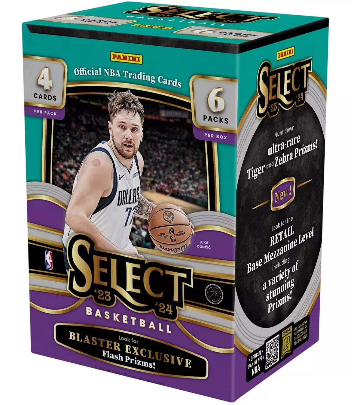 Amazon.com: 2023-24 Panini Select Basketball NBA Blaster Box