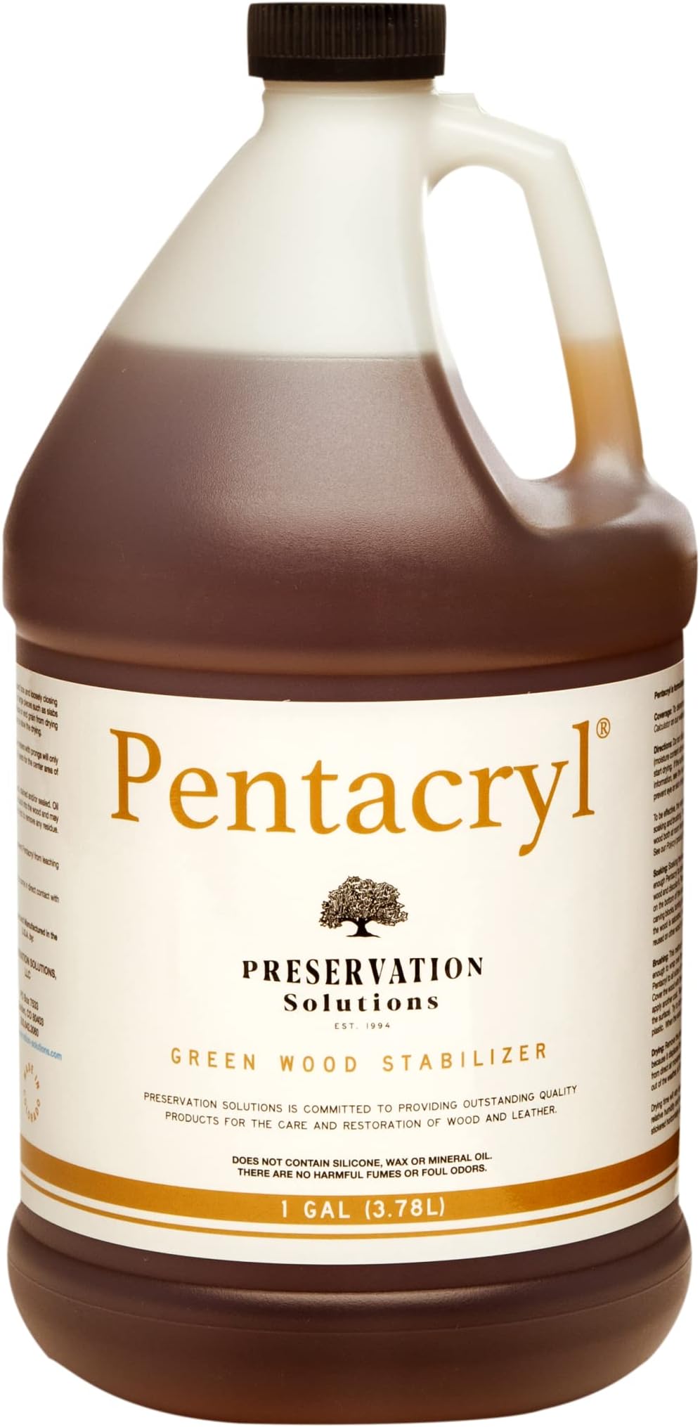 Preservation Solutions Pentacryl Wood Stabilizer, 1 Gallon