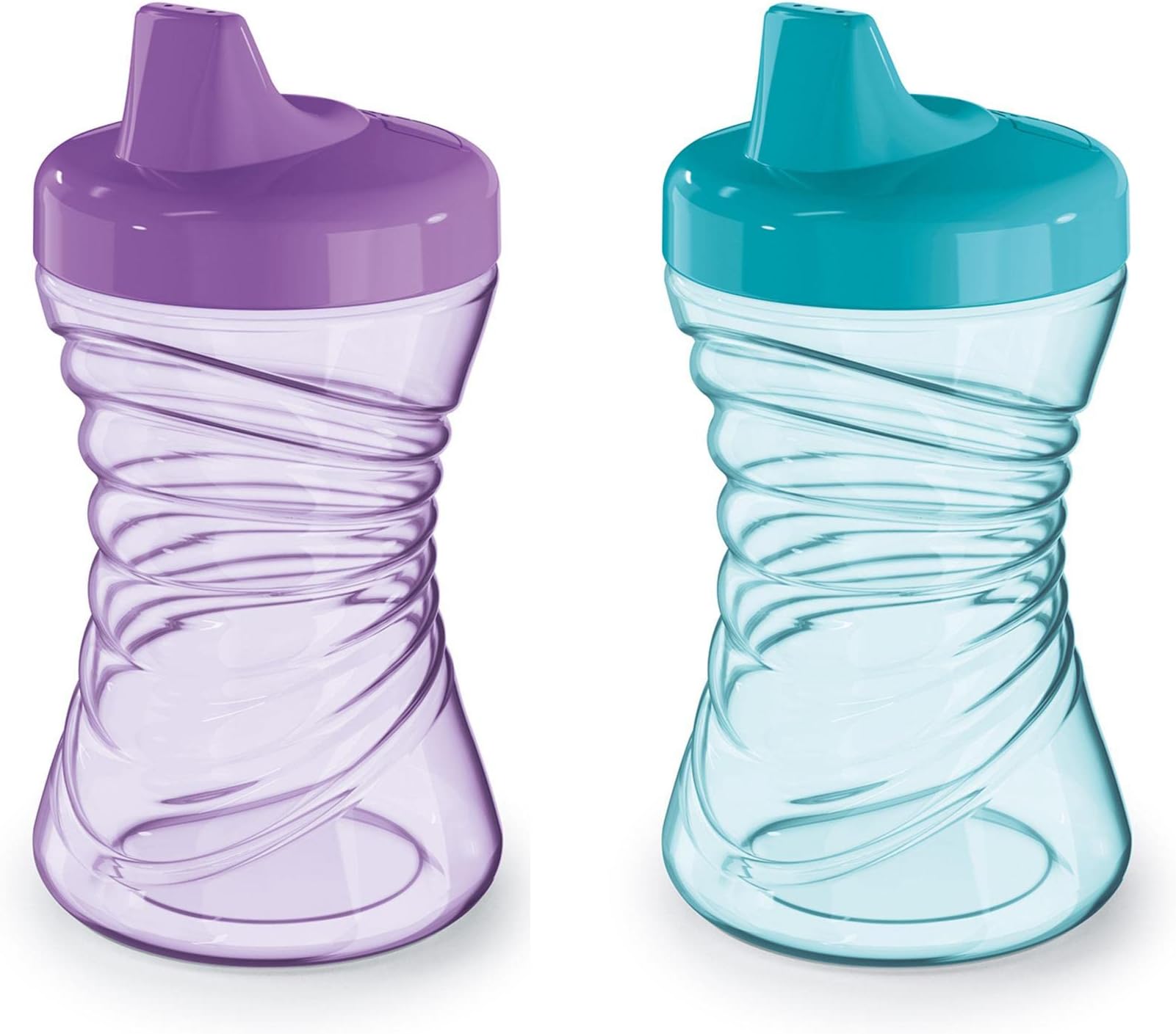 First Essentials by NUK Fun Grips Hard Spout Sippy Cup, 10 oz, 2-Pack