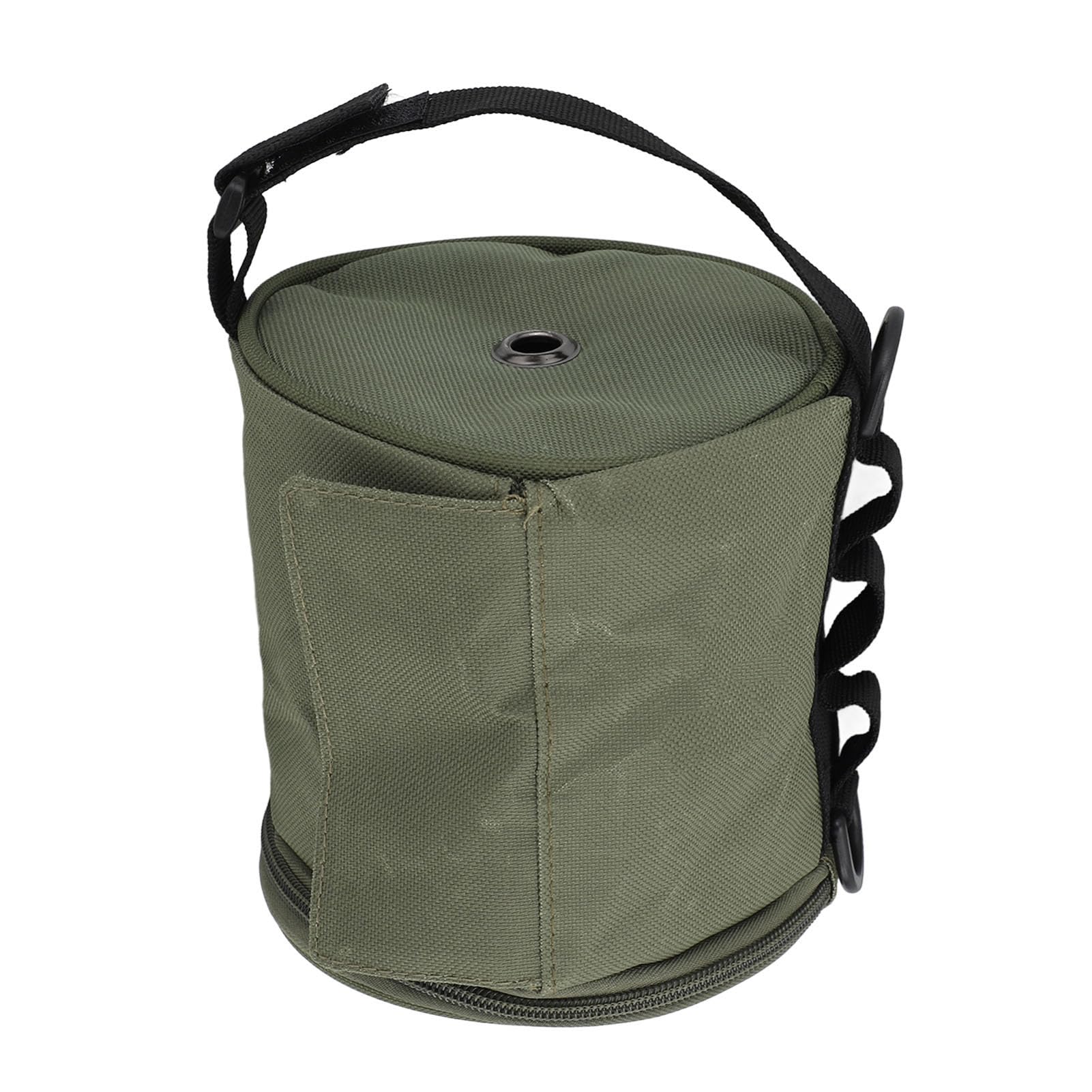 Portarotolo di Carta Assorbente da Campeggio, portarotolo per Auto a Prova di Gatto, portarotolo per fazzoletti da Esterno per Tenda da Parete, casa e Ufficio (Verde Oliva)