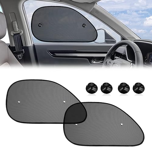 Paquete de 2 parasoles universales para ventana lateral para bebés, niños y mascotas de rayos UV y deslumbramiento solar