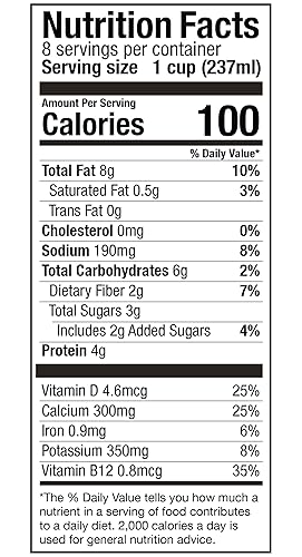 Miniatura 6 de NotMilk Entero grasa completa a base de plantas sin lactosa vegano sin OMG Kosher de 64 onzas líquidas