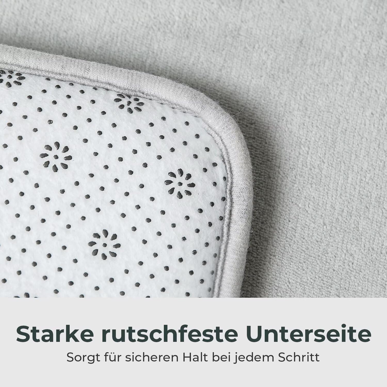 Krabbelmatte für Baby, 80×200×3CM Kinderteppich, rutschfest, Grau | Weicher, Dicker Kinderteppich, Baby-Krabbelmatte, Rutschfester Untergrund, Schutz beim Spielen, Geeignet für Mädchen & Jungen