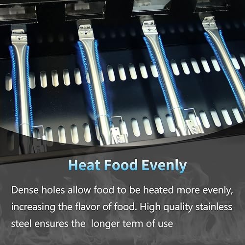 Miniatura 6 de Barbqtime Piezas de repuesto para parrilla de 5 quemadores para Nexgrill 720-0958A, 720-0925S, 720-0898, 730-0898, 720-0783E, 720-0830A, 720-0830D,