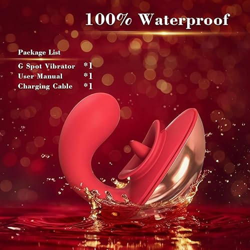 Miniatura 7 de Vibrador de punto G con estimulador de clítoris lamiendo la lengua, juguetes sexuales para mujeres adultas, vibradores flexibles de clítoris