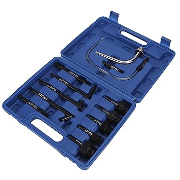 Transmission Oil Filling Adapter Kit, Anti Corrosion Durable 13pcs Sturdy Oil Filling Joint Gear Box Fluid Change for Car Repair