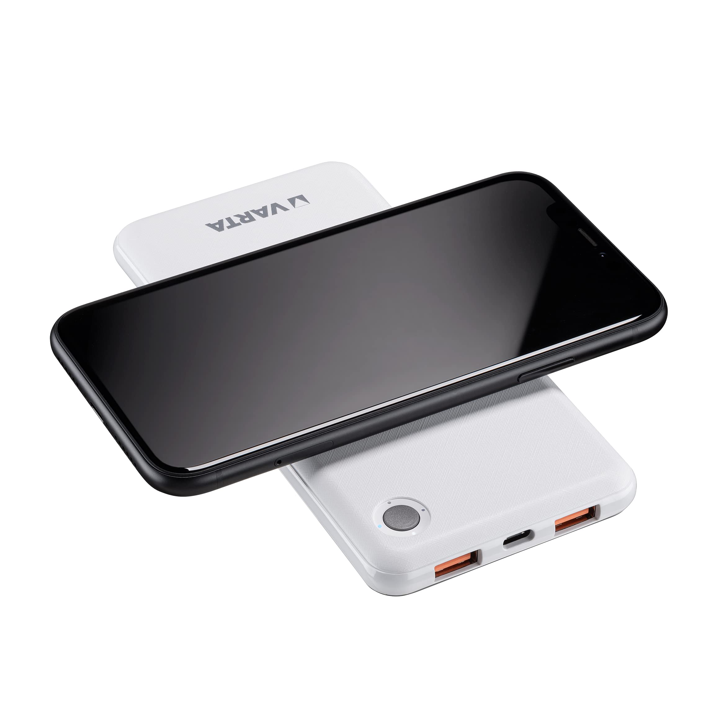 VARTA Wireless Power Bank 10000 mAh, 18 W Fast Charging, USB C PD