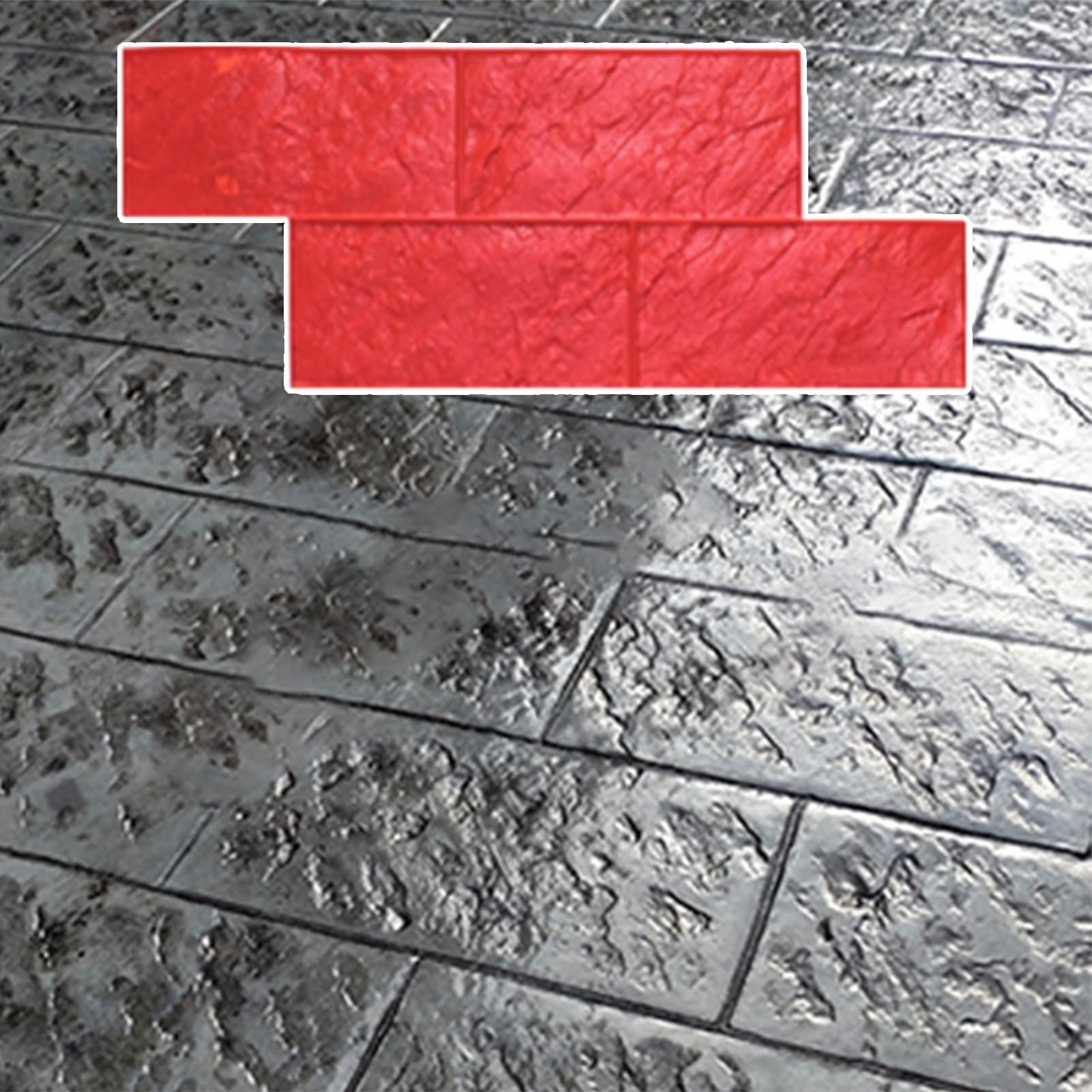 JYBNBBE Concrete Stamps Mats for DIY Paving, Realistic Stone Pattern for Outdoor Pathways (Style 5)