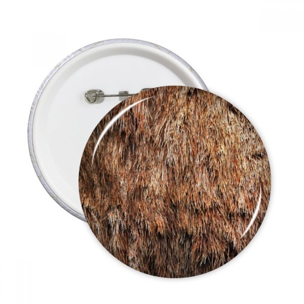 Badge bouton ours plume DIYthinker vêtement décoration multicolore taille XL
