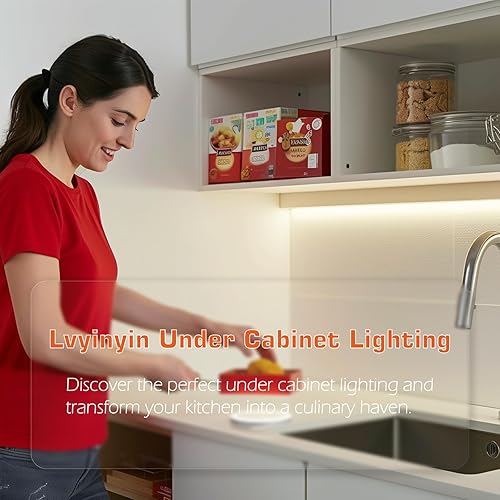 Miniatura 6 de Barra de luz LED de 15 pulgadas, luz de gabinete de un solo curio para debajo del estante de la cocina, iluminación de vitrinas, luz de armario,